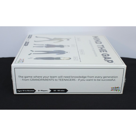 SolidRoots Mind The Gap Trivia Board Game for the Generations New Sealed - Picture 3 of 3